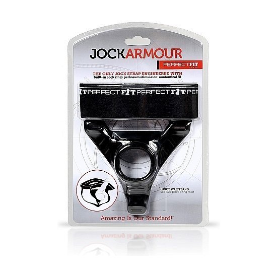 Perfekte Passform Jock Armor schwarz m Bund