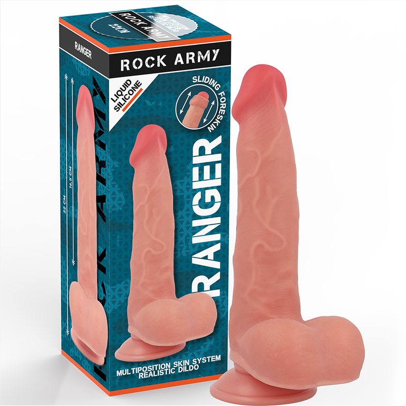 Dildo Rock Army Ranger Dual Density 22 cm