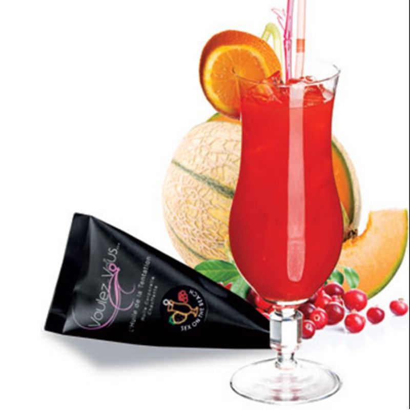 Voulez-vous wärmender Körperöl-Sex am Strand