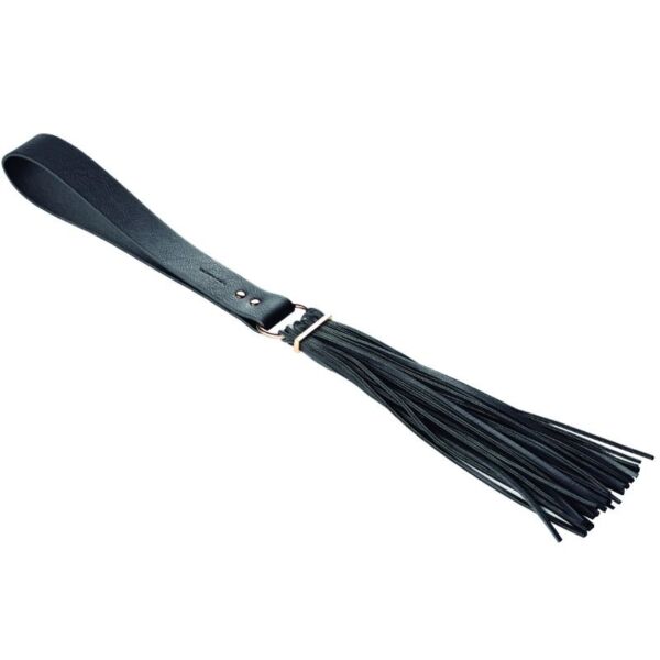 Flogger Maze Tassel Flogger von Bijoux Indiscrets in Schwarz