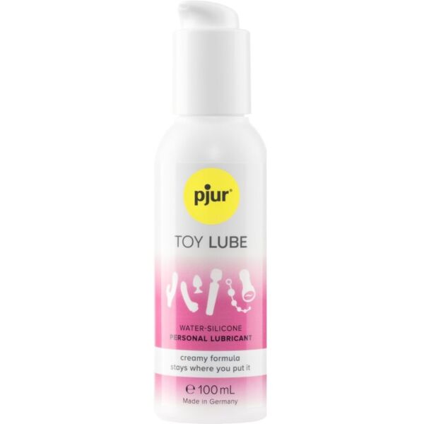 100-ml-Flasche des Hybrid-Gleitgels Pjur Woman Toy Lube aus Wasser und Silikon