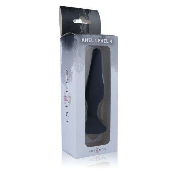 Analdildo Intense Anal Level 4 15,5 cm in Schwarz