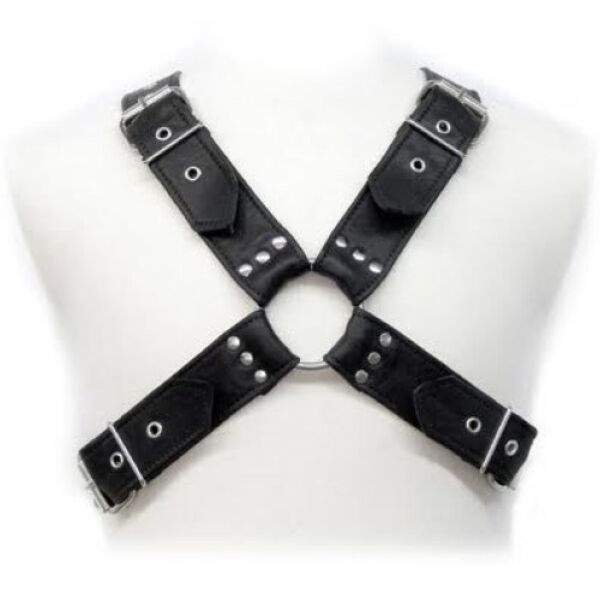 BDSM Harness mit Riemen von Leather Body für Männer