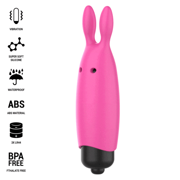 Bullet-Vibrator Intense Fun Hopper mit Flügeln und Nase