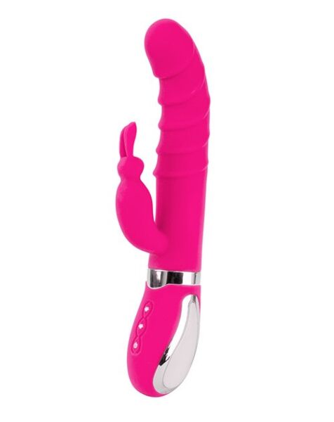 Rabbit-Vibrator S Pleasures Realistic, erhältlich in Rosa und Lila