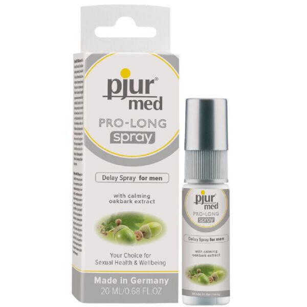 Flakon des Verzögerungssprays pjur med PRO-LONG, 20 ml