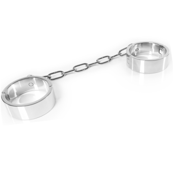 Fußfesseln Metal Hard Ankle Handcuffs mit Inbusschlüssel