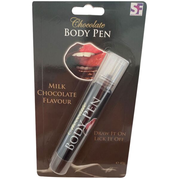 Essbarer Körperstift Spencer & Fleetwood Chocolate Body Pen