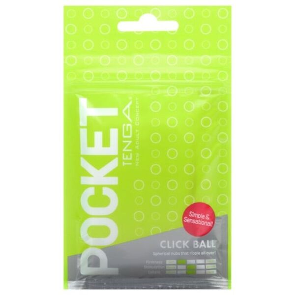 Masturbator Pocket TENGA Click Ball für den Einmalgebrauch