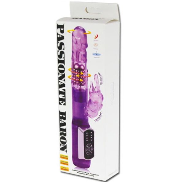Rabbit-Vibrator Baile Passion Baron mit Touch-Bedienfeld