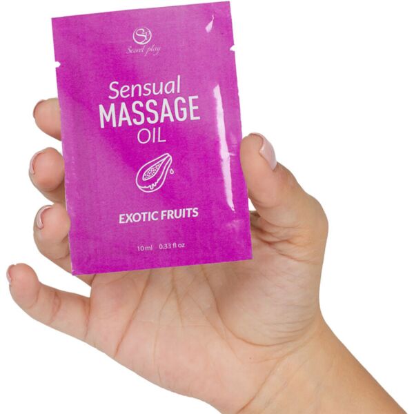 Einzeldosis Massageöl Secret Play Exotische Früchte, 10 ml