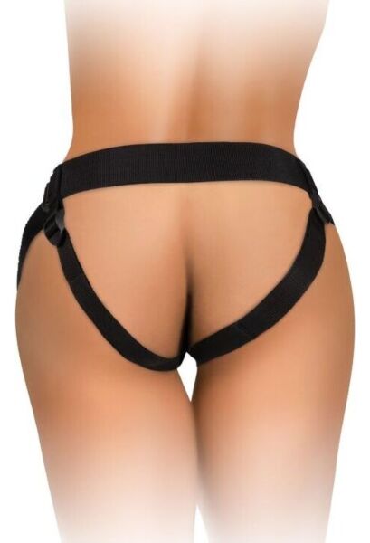 Strap-on King Cock Elite Comfy Body Dock mit Saugplatte und Nylongurten