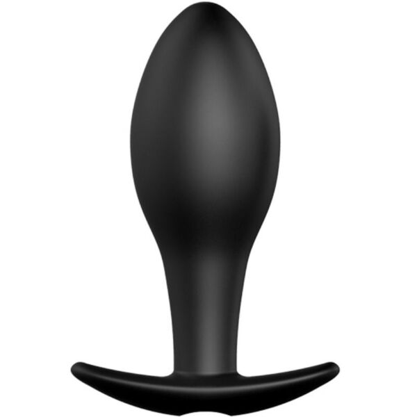 Vibrierender Analplug Pretty Love BI-040038 in Schwarz, mit Basis in Ankerform