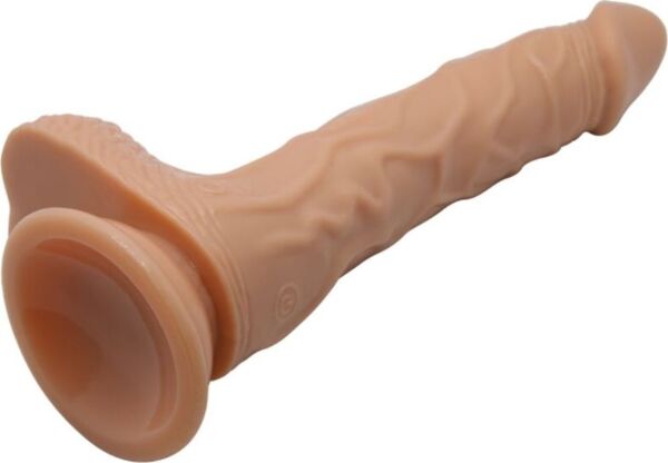 Realistischer Dildo Baile Beautiful Encounter in hellbrauner Farbe mit Saugnapf an der Basis