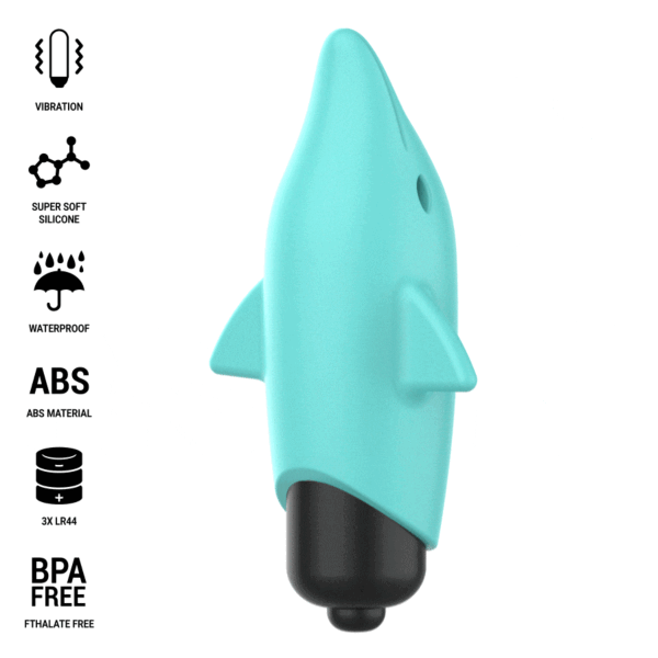 Bullet-Vibrator Intense Echo mit Flügeln und Nase