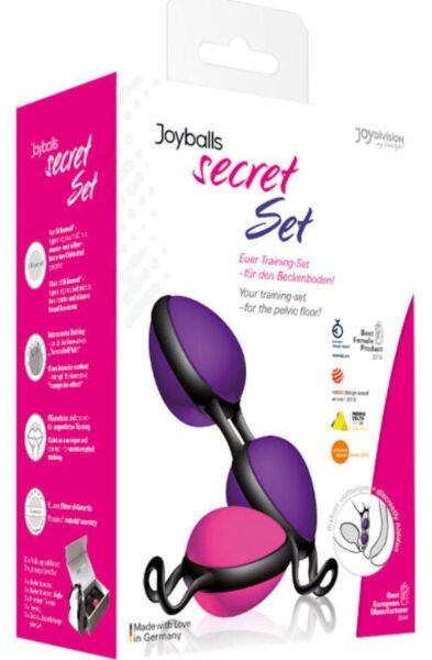 Liebeskugeln JoyDivision Joyballs Secret Set mit Einzelkugel und Doppelkugel