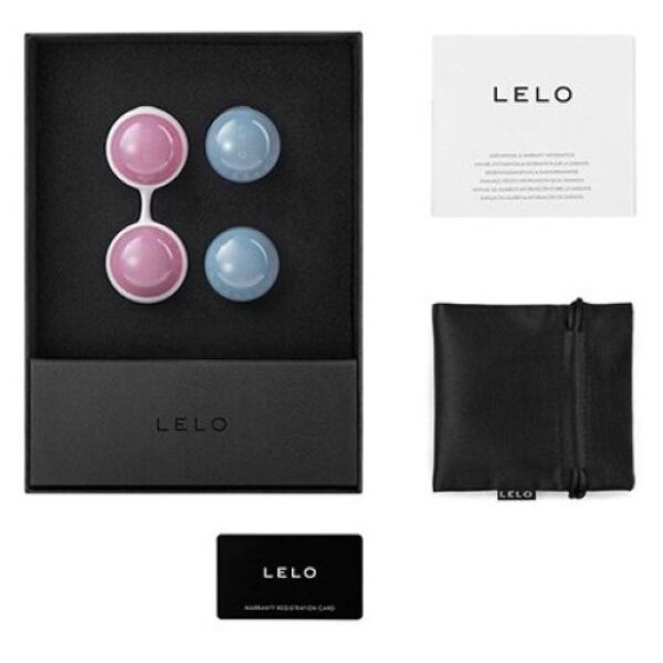 LELO Luna Beads Mini Liebeskugeln mit Silikonverbinder