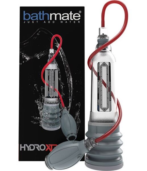 Transparente Penispumpe Bathmate Hydroxtreme 7 mit Handpumpe