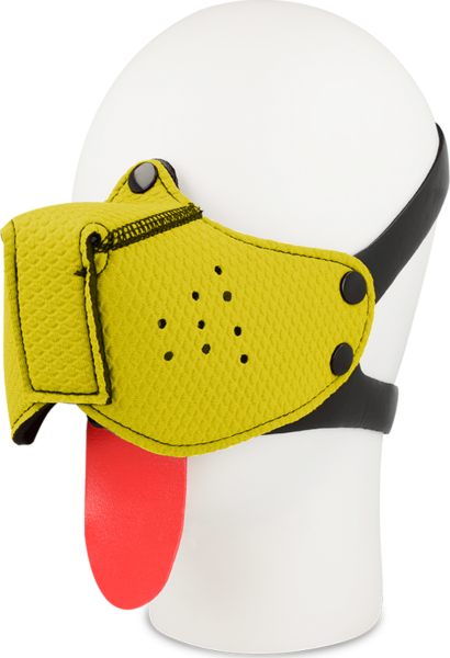 Hundemaske Ohmama Fetish mit verstellbarem Riemen