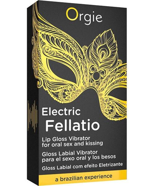 Lipgloss Orgie Sexy Vibe Electric Fellatio im Roll-on-Fläschchen aus Glas mit 10 ml