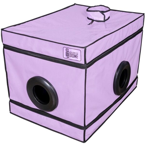 Bondage-Box Secret Dome La Niche mit Matratze im Innenraum und Fesseln