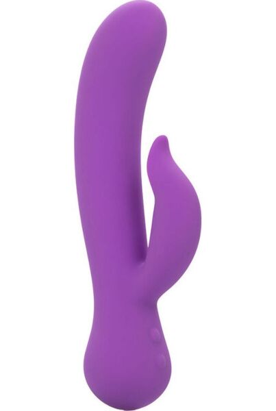 CalExotics First Time Rechargeable Pleaser, Vibrator mit Doppelstimulation in Lila
