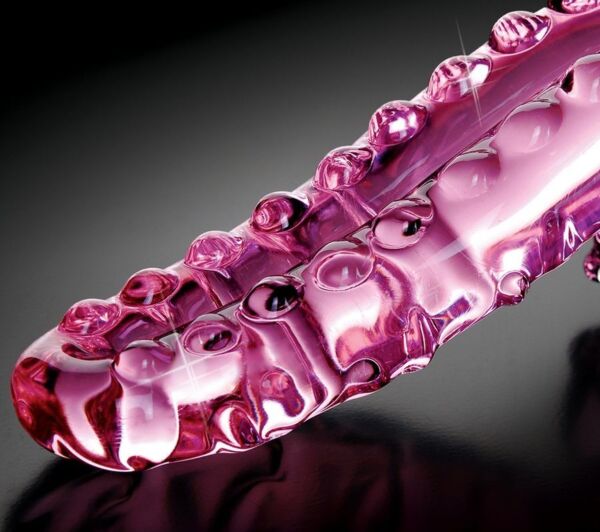 Glasdildo aus mundgeblasenem Glas Pipedream Icicles N. 24
