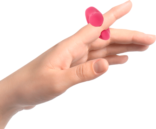 Finger-Vibrator Happy Loky Ducky aus Silikon