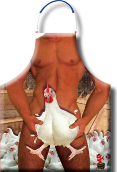 Schürze Diablo Picante Gallina mit lustigen und erotischen Motiven