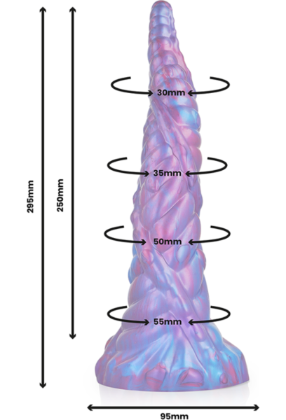 Dildo Epic Nokken mit Saugnapf-Basis