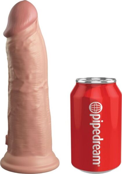 Realistischer Dildo King Cock Elite 20,3 cm aus Silikon, mit Saugnapf an der Basis