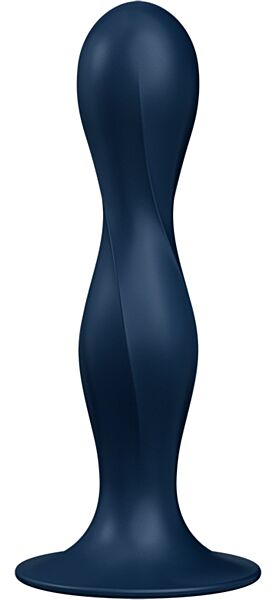 Dildo Satisfyer Double Ball-R mit Saugfuß und zwei Kugeln im Inneren