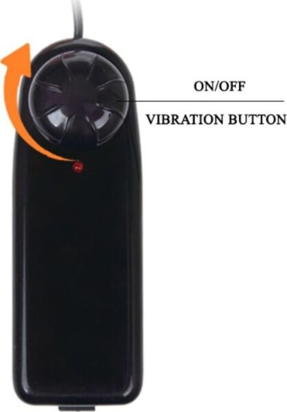 Realistischer Vibrator Baile The Big Penis, 23,5 cm, hautfarben, mit Saugfuß