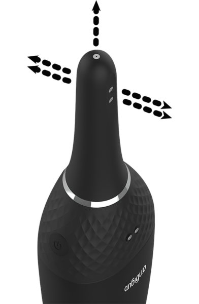 Automatische Anal-Dusche Anbiguo Ultimate Rechargeable mit Tank und konischer Düse