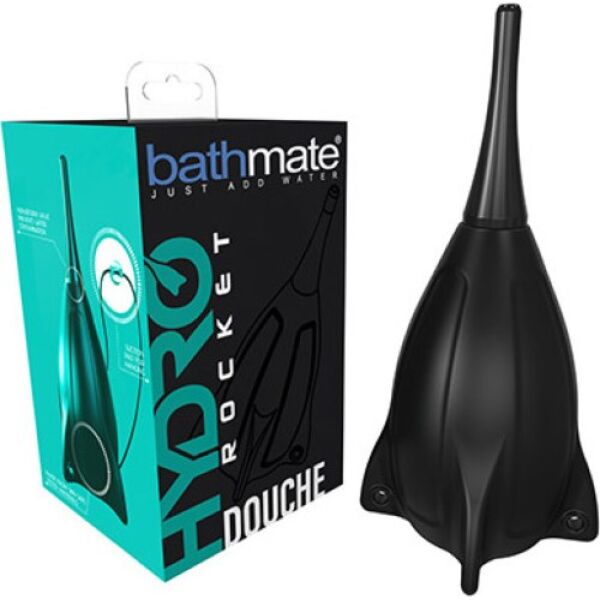 Analdusche Bathmate Hydro Rocket mit Ballon, schwarz, mit Düse