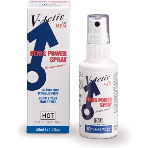 HOT V-Activ Penis Power Spray, Penis-Spray mit 50 ml