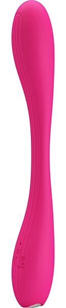 Vibrator Party Up Frank mit doppelter Stimulation in Rosa