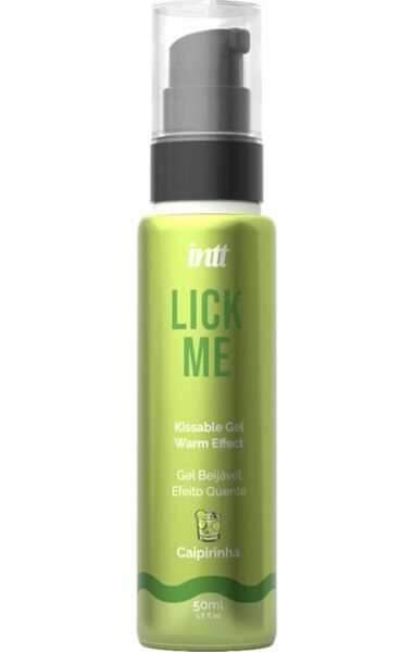 INTT Lick Me essbares Gel mit Wärmeeffekt, in den Sorten Caipirinha und Honig