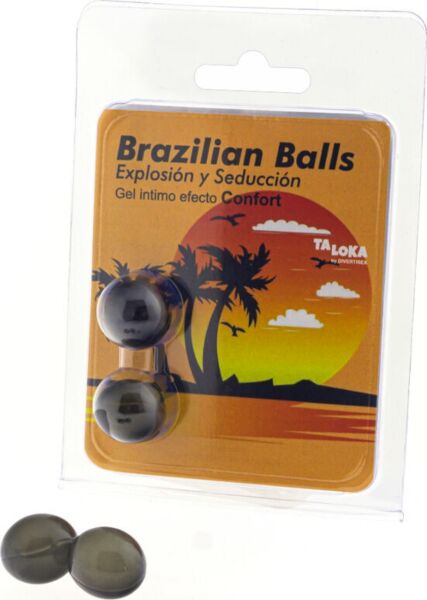 2er-Pack Gleitgel-Kugeln Brazilian Balls Komforteffekt