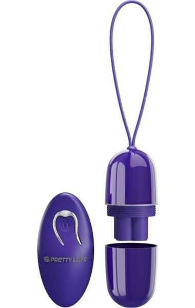 Violettes Vibro-Ei Pretty Love Arvin mit Fernbedienung