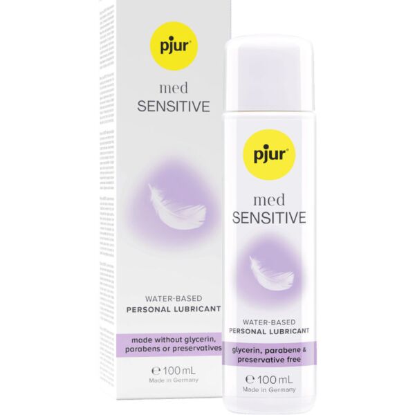 Gleitgel auf Wasserbasis Pjur Med Sensitive Glide in den Größen 2 ml und 100 ml