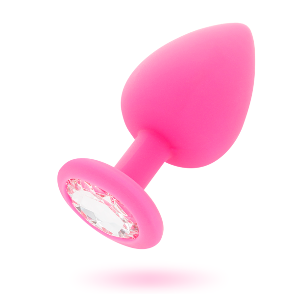 Analplug Intense Shelki mit konischer Spitze und rautenförmigem Fuß