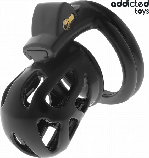 Keuschheitskäfig Addicted Toys Locked 7,5 cm mit Ringen und Schlüsseln