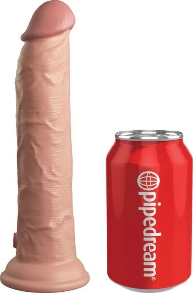 Realistischer Dildo King Cock Elite aus Silikon mit Saugnapf als Basis