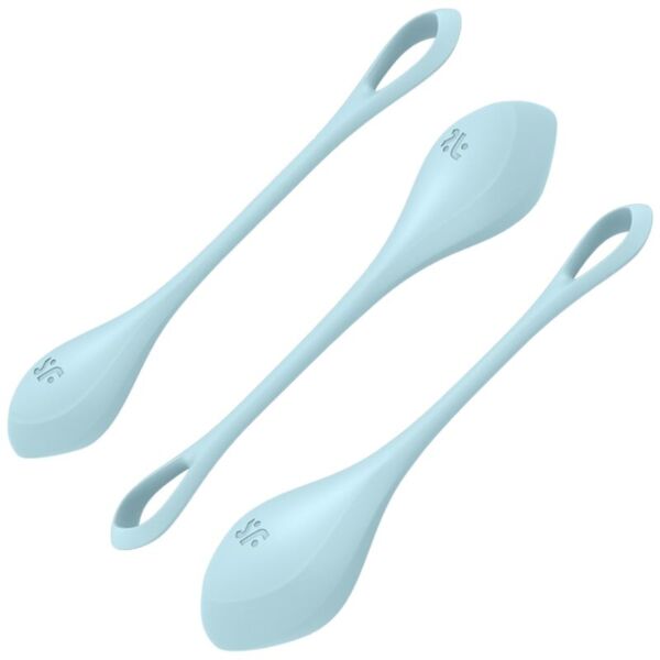 Liebeskugeln-Set Satisfyer Yoni Power 2 mit drei unterschiedlich großen Kugeln