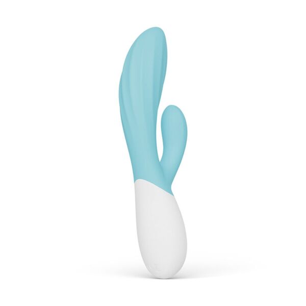 Rabbit-Vibrator LELO INA Twist mit seinen zwei Spitzen