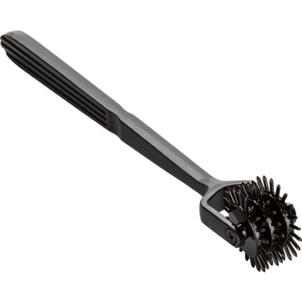 Wartenberg-Rad CalExotics Boundless Trio Pleasure Wheel in Schwarz mit seinen drei Spitzenrädern