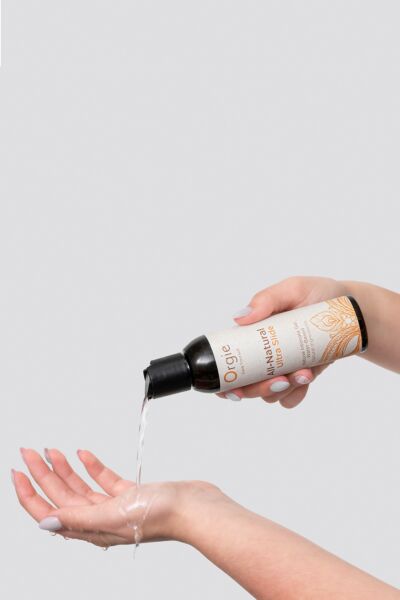 150-ml-Flasche des Gleitgels auf Wasserbasis Orgie All-Natural Ultra Slide