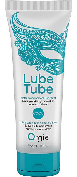 150-ml-Tube des Gleitgels auf Wasserbasis Orgie Lube Tube Cool