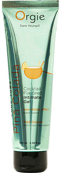 Tuben des Gleitgels mit Geschmack Orgie Lube Tube Cocktail